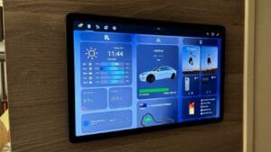 Home Assistant dashboard running on repurposed laptop hardware with Hubitat integration